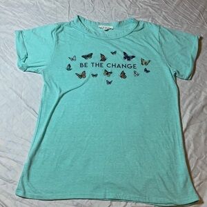 Be The Change Butterfly T-Shirt